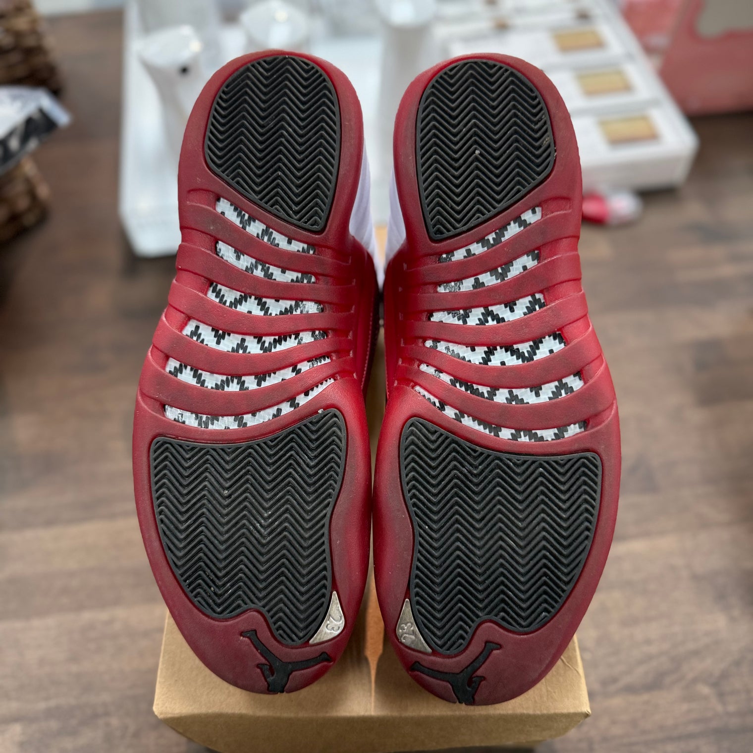 Cherry Jordan 12 Retro (USED, No Box)