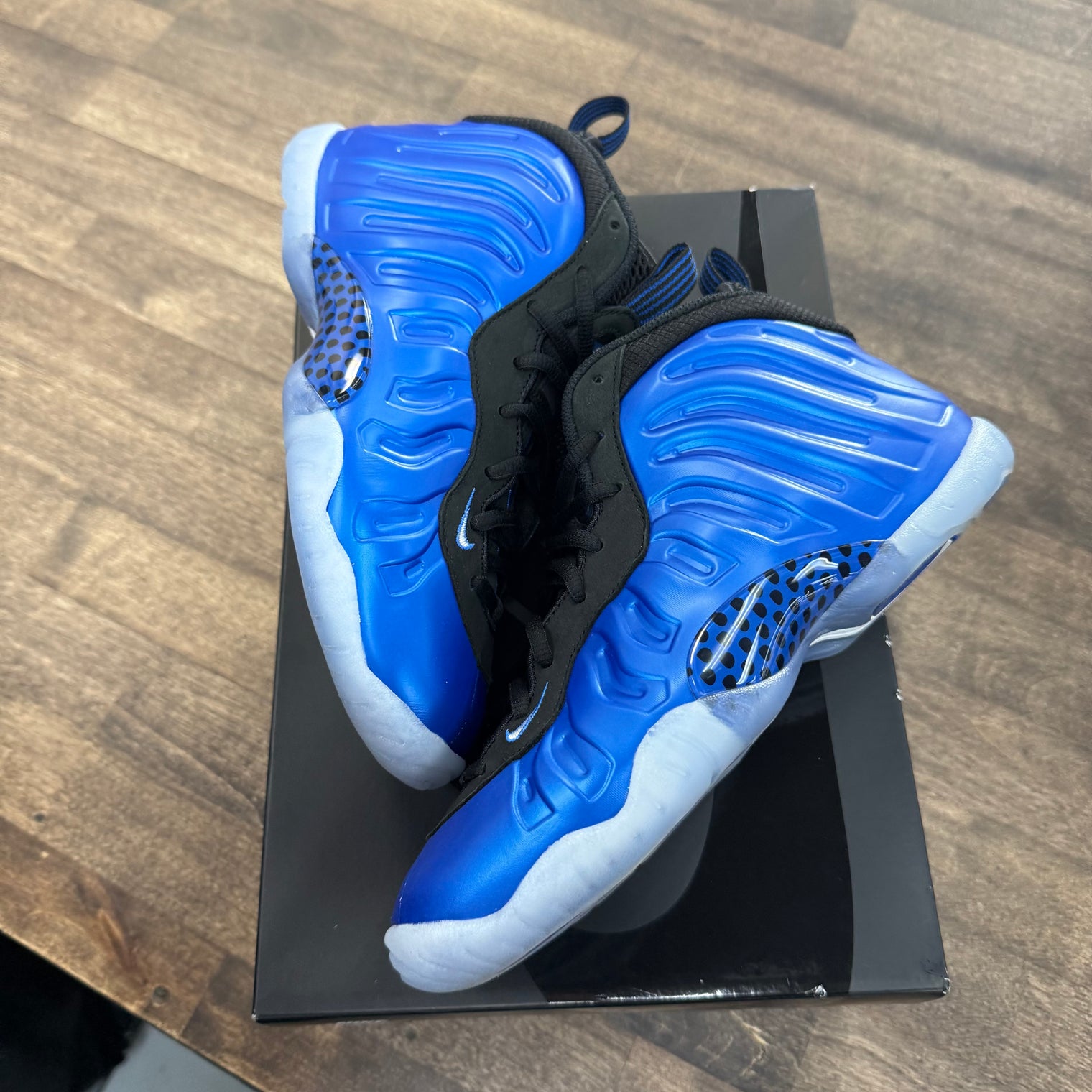 International Blue Foamposite Little Posite One (GS) (USED)