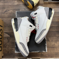 White Cement Reimagined Jordan 3 Retro (USED)
