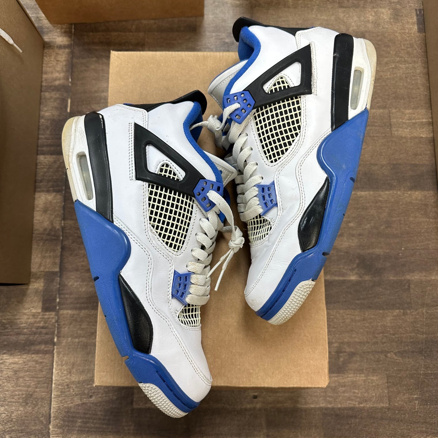 Jordan 4 Retro Motorsports (2017) (US 8.5) (USED, No Box)