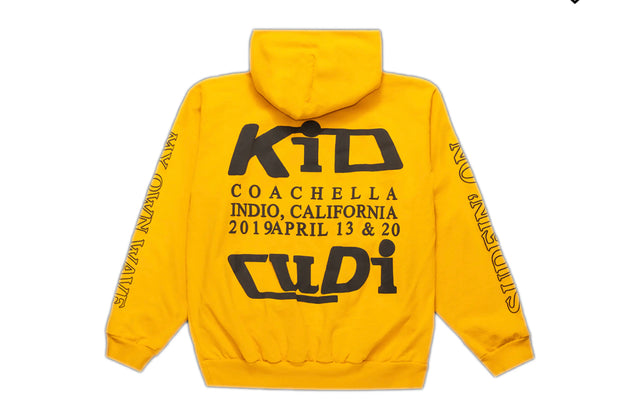 Kid Cudi Swim In The Light Hoodie  Yellow