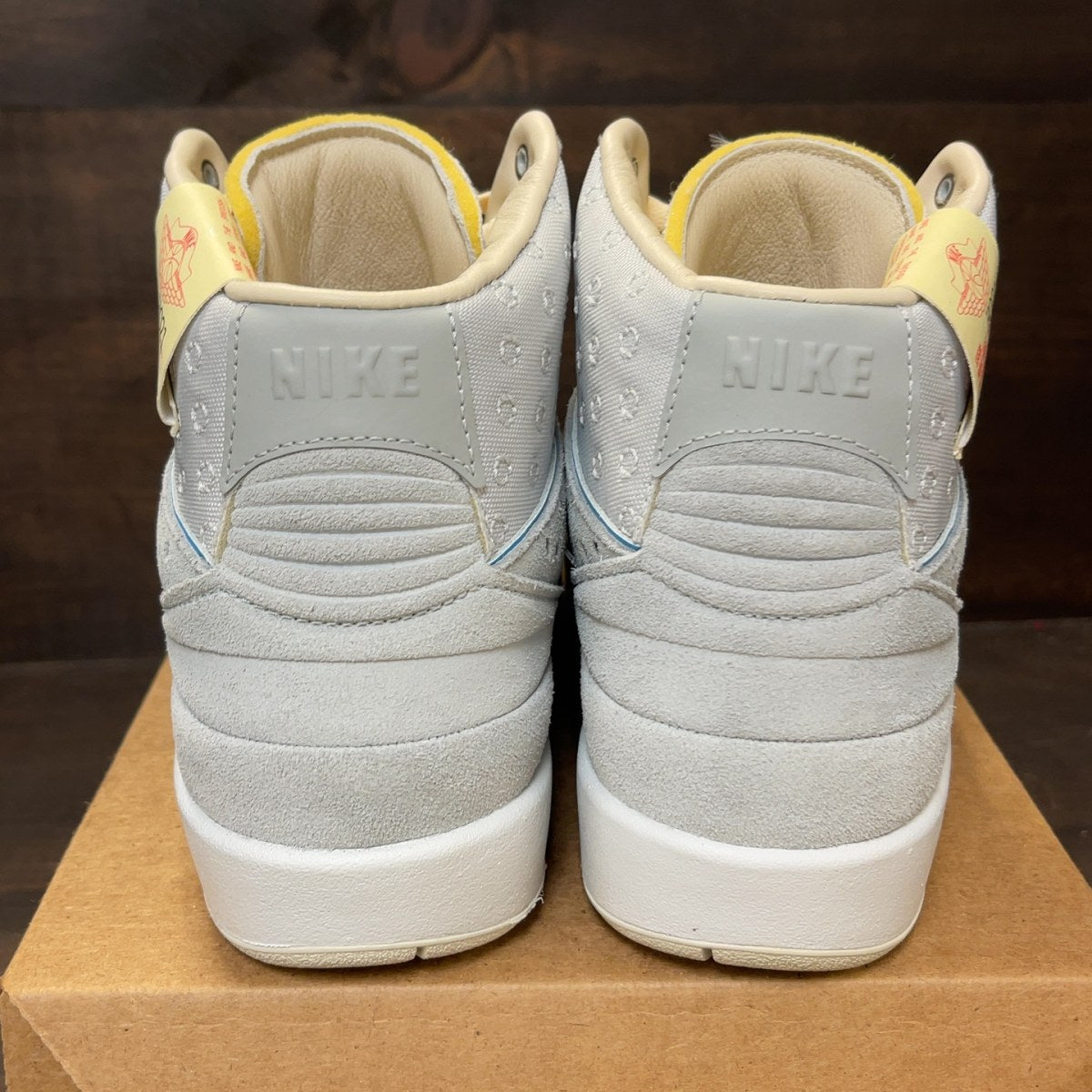 Jordan 2 Retro SP Union Grey Fog Size 7.5 (Pre-Owned) - Image 5