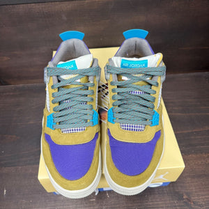 Jordan 4 Retro SP 30th Anniversary Union Desert Moss Size 9.5 (Pre-Owned)