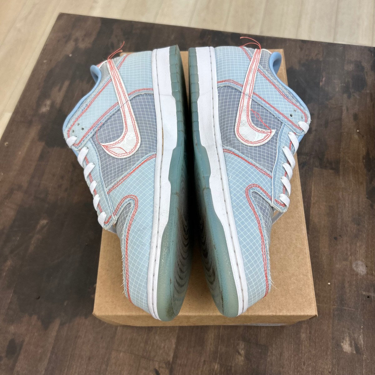 Nike Dunk Low Union Passport Pack Argon Size 11 (Pre-Owned) - Image 3