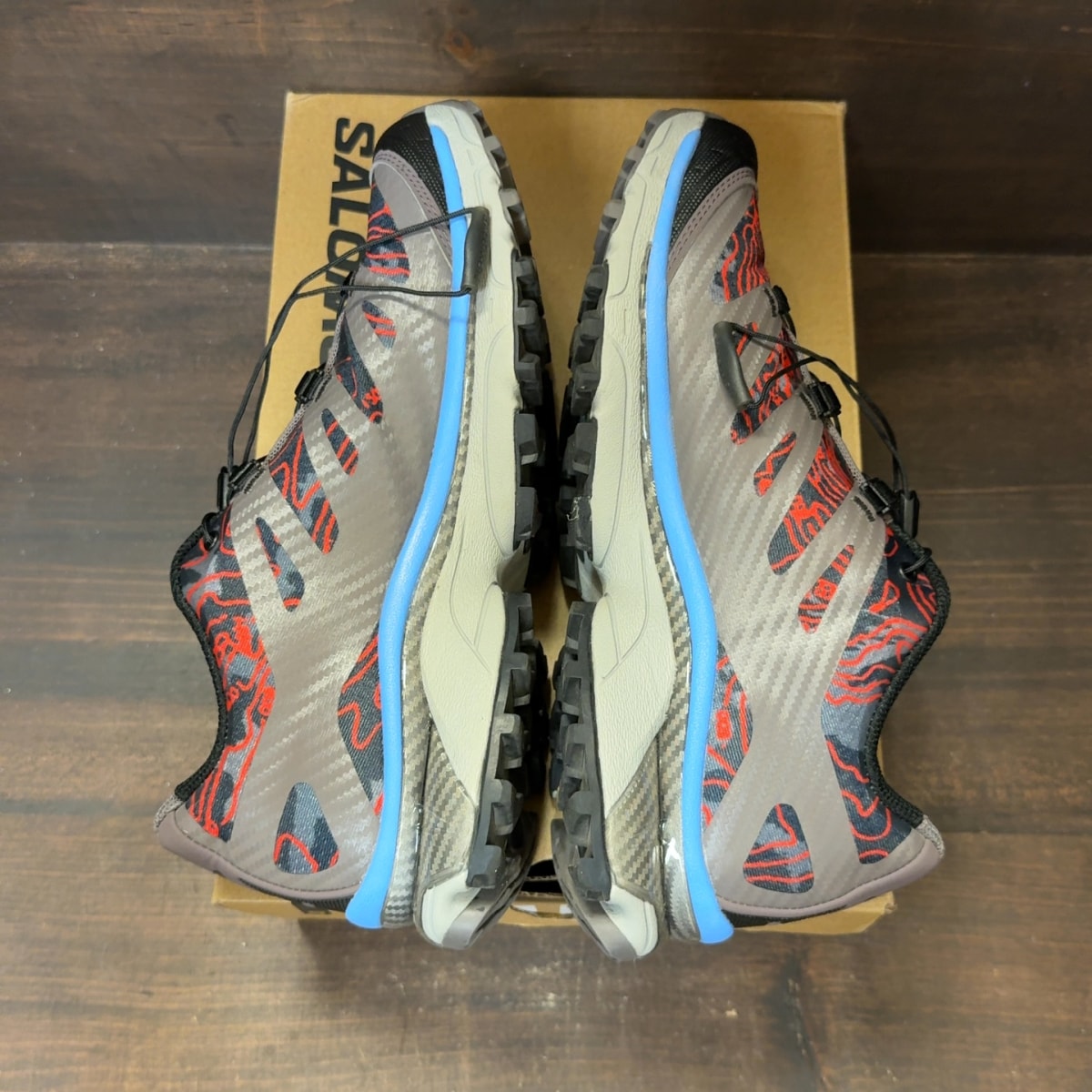 Salomon XT-4 OG Plum Kitten Topography Size 7.5 (Pre-Owned) - Image 6