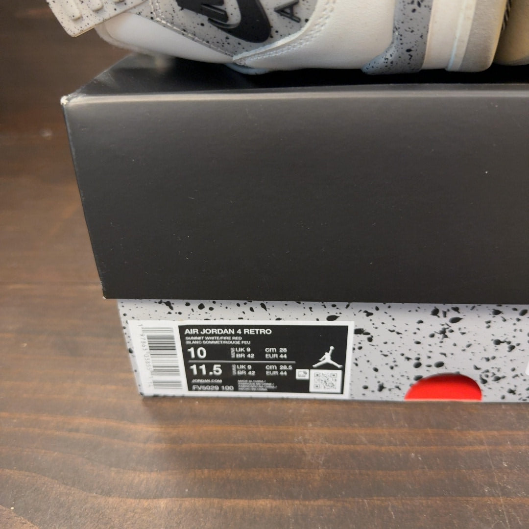Jordan 4 Retro White Cement (2025) - Image 7