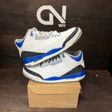 Jordan 3 Retro Racer Blue Size 9.5 (Pre-Owned) - Image 1