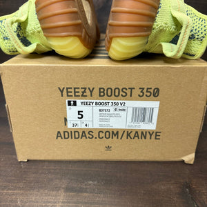 adidas Yeezy Boost 350 V2 Semi Frozen Yellow - Image 7