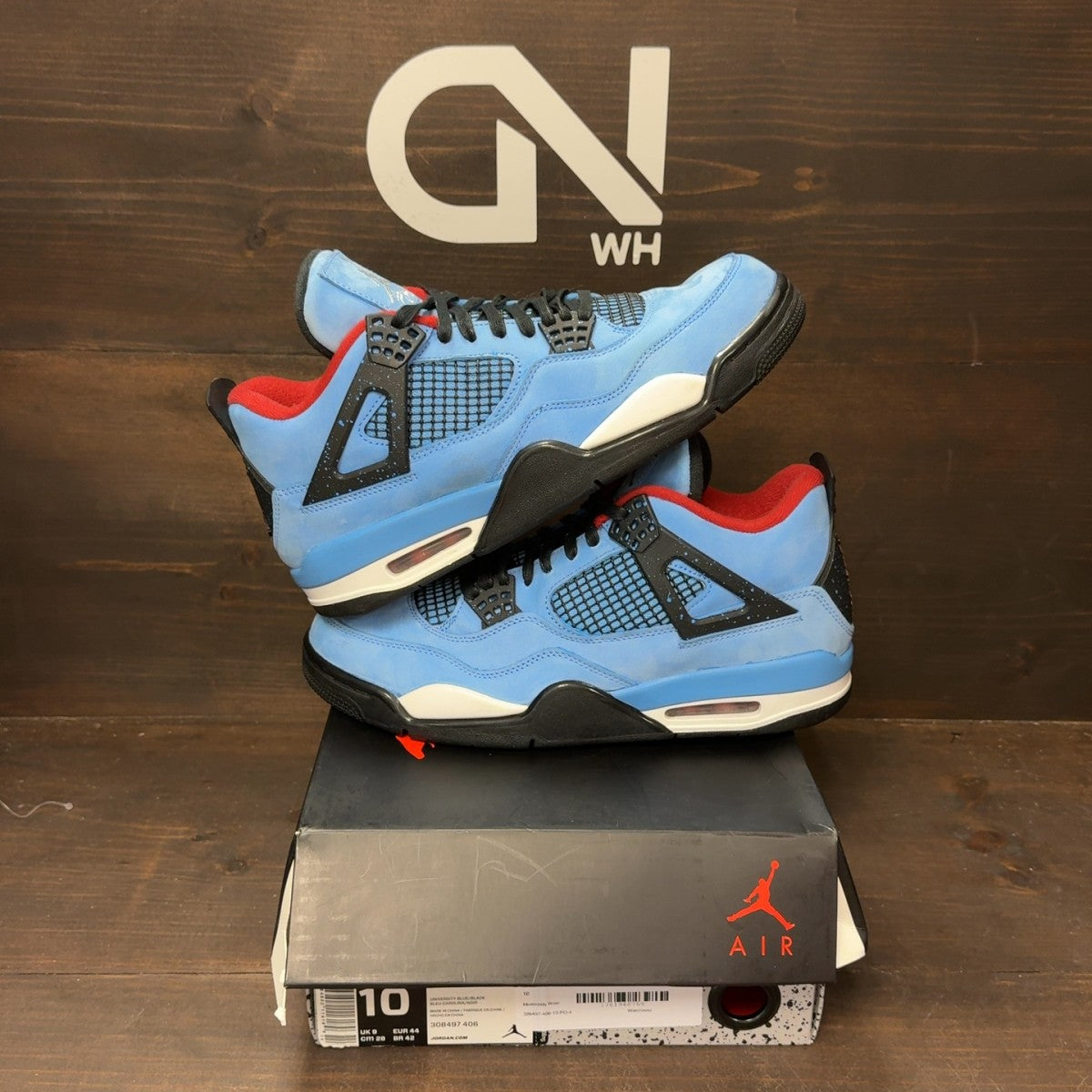 Jordan 4 Retro Travis Scott Cactus Jack - Image 1
