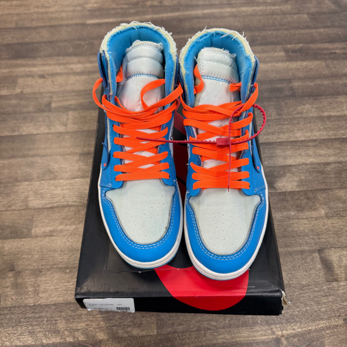 Jordan 1 Retro High Off-White University Blue - Image 2