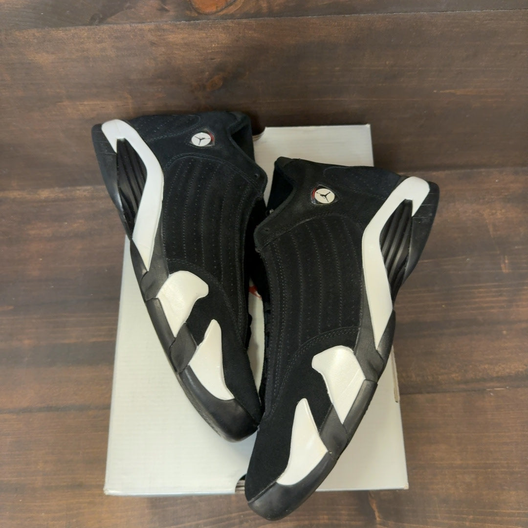 Jordan 14 Retro Black White Size 11.5 (Pre-Owned) - Image 2