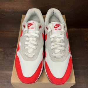 Nike Air Max 1 Anniversary Red (2017/2018 Restock Pair) Size 9.5 (Pre-Owned) - Image 3