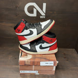 Jordan 1 Retro High OG Black Toe Reimagined Size 11.5 (Pre-Owned) - front