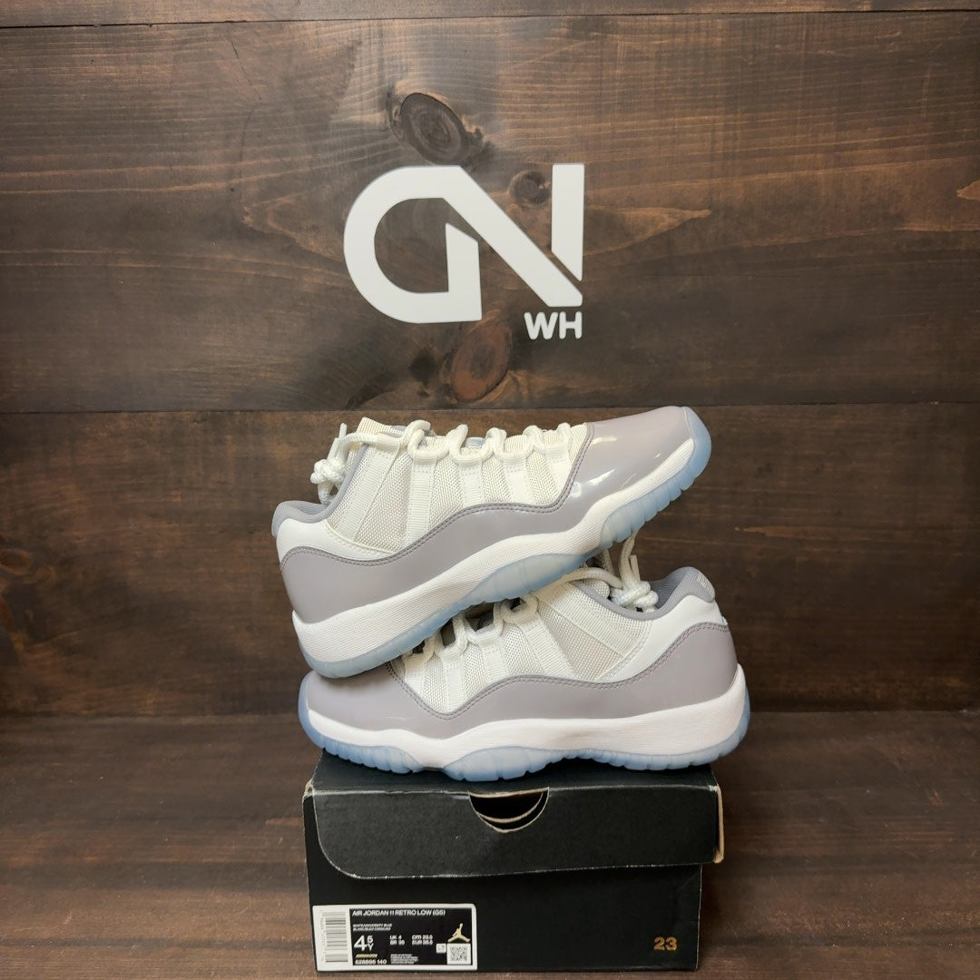 Jordan 11 Retro Low Cement Grey (GS) Size 4.5Y (Pre-Owned)