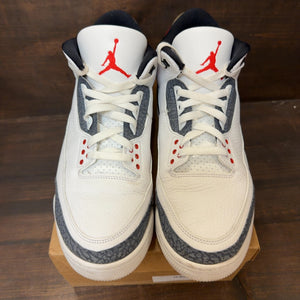 Jordan 3 Retro SE Fire Red Denim (2020) Size 12 (Pre-Owned) - Image 3