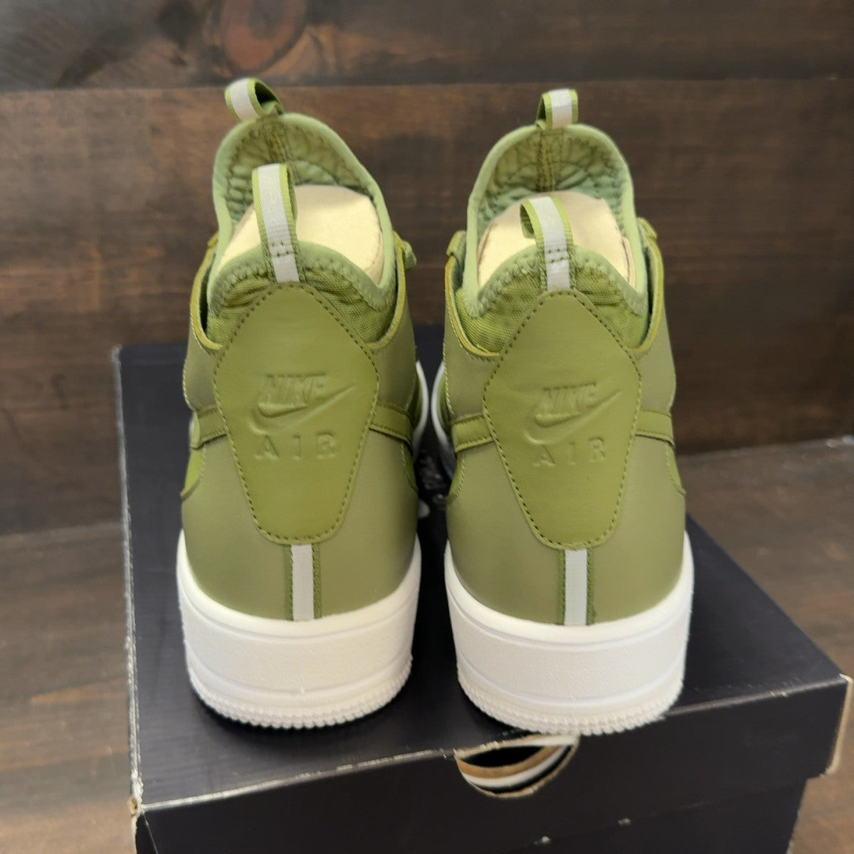 Nike Air Force 1 Ultraforce Mid Palm Green Size 10 (Pre-Owned) - Image 4