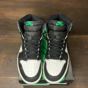 Jordan 1 Retro High OG Lucky Green Size 8 (Pre-Owned) - tag
