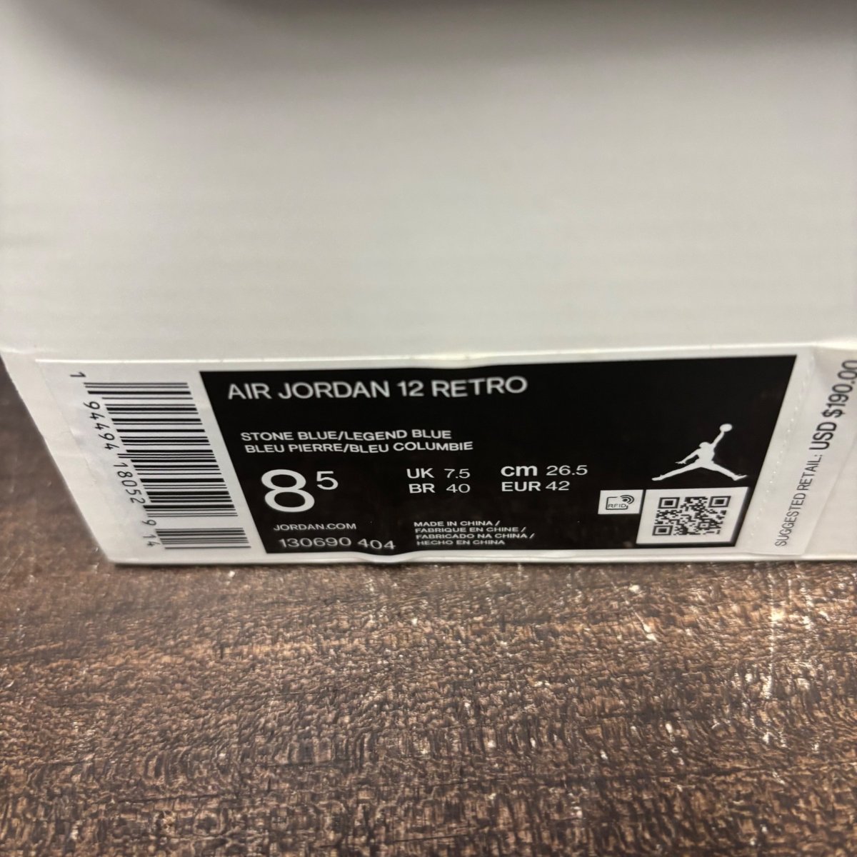 Jordan 12 Retro Indigo Size 8.5 (Pre-Owned) - aux