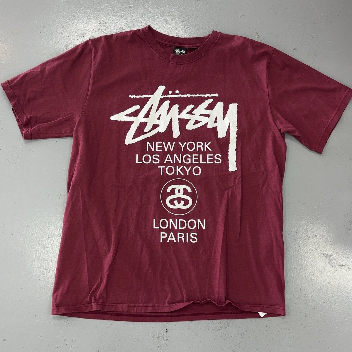 Stussy Tee Size L (Pre-Owned) - front