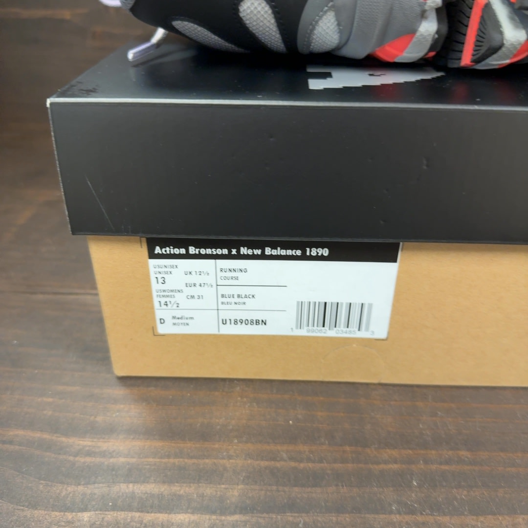 New Balance 1890 Action Bronson Cyborg Tears Size 13 (Pre-Owned)