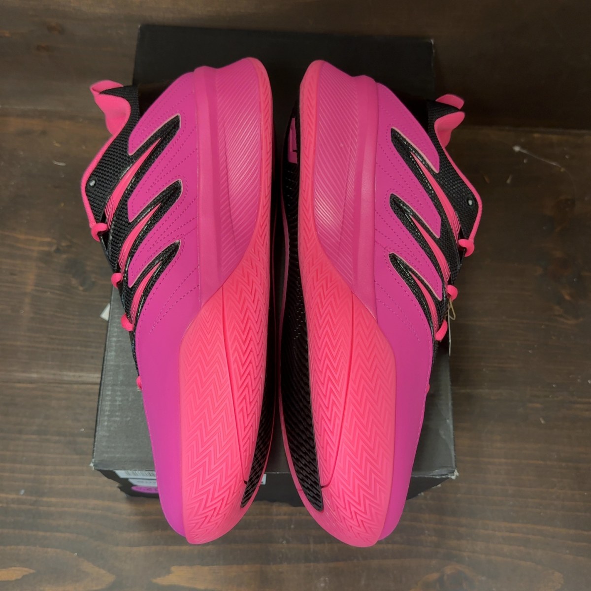 adidas Dame Certified 3 Lucid Fuchsia Core Black Lucid Pink Size 12.5 - Image 4