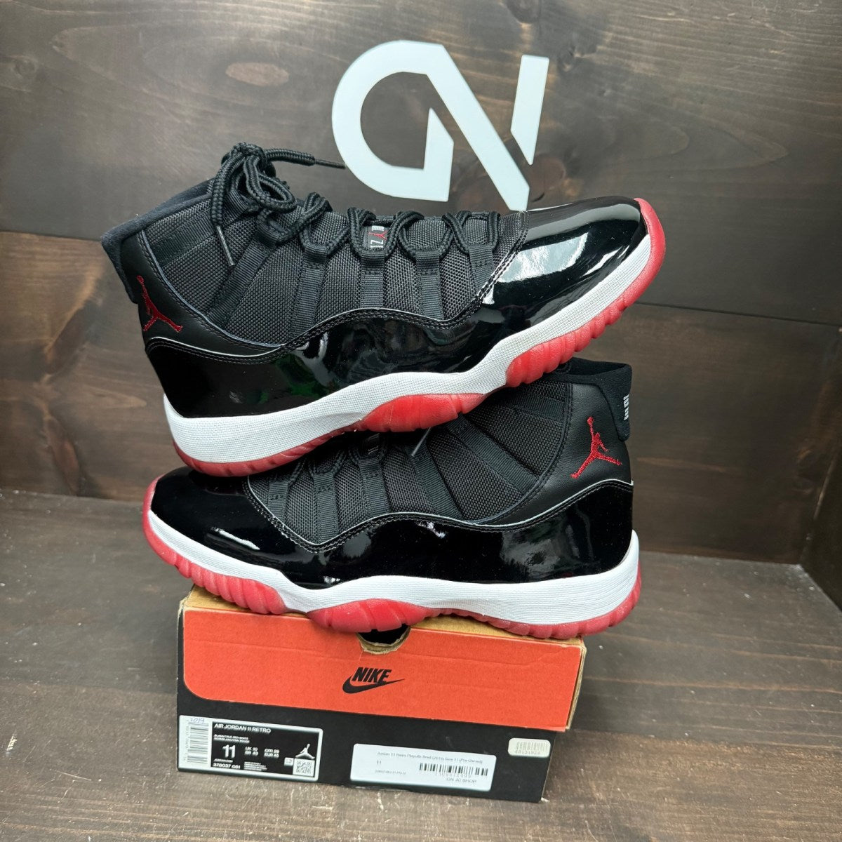 Jordan 11 Retro Playoffs Bred (2019) - Image 1