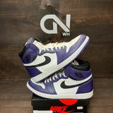 Jordan 1 Retro High Court Purple White Size 13 (Pre-Owned) - Image 1