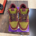 Nike SB Dunk Low Dark Team Red Olive Flak - Image 2