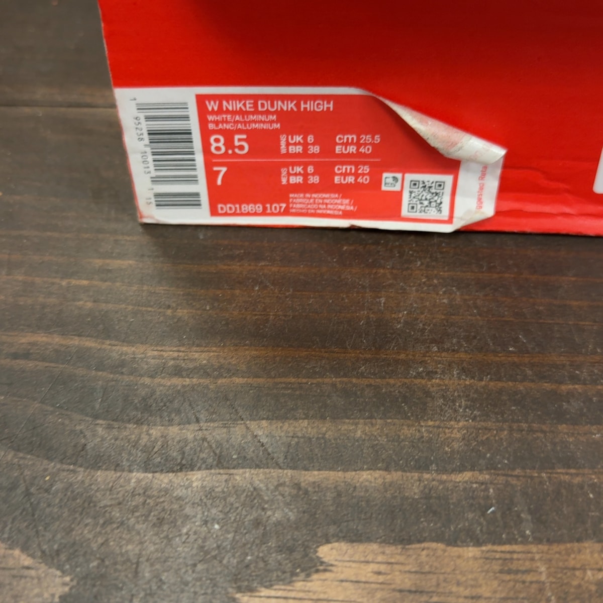 Nike Dunk High Aluminum (Women's) - Image 9