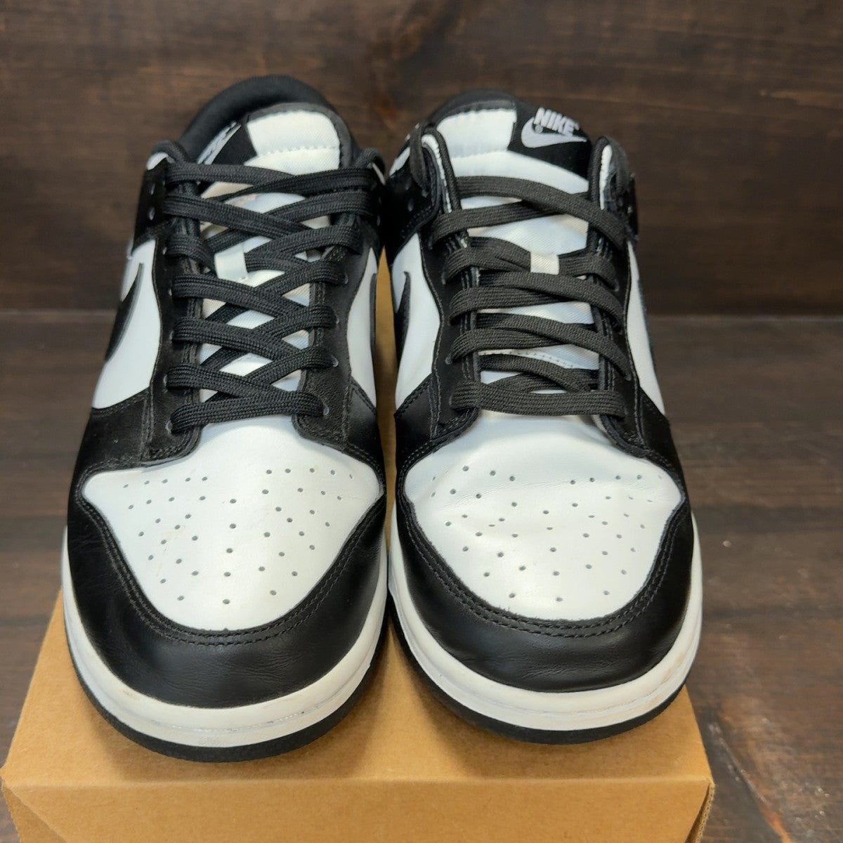 Nike Dunk Low Retro White Black Panda Size 11 (Pre-Owned) - Image 3