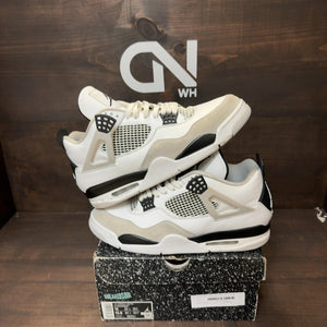 Jordan 4 Retro Military Black - Image 1