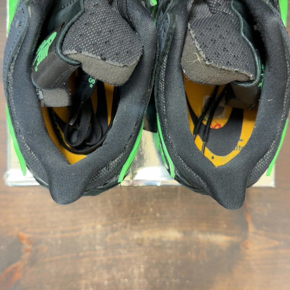 Nike Air Rubber Dunk Off-White Green Strike - Image 6