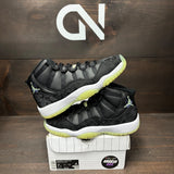 Jordan 11 Retro Black Barely Volt (GS) - Image 1