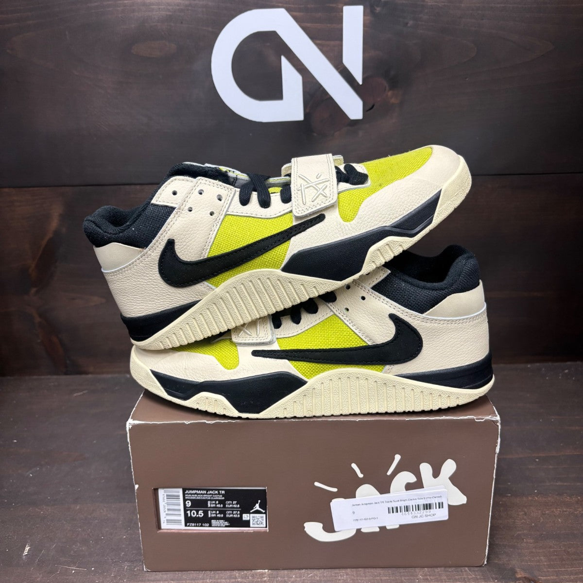 Jordan Jumpman Jack TR Travis Scott Bright Cactus - Image 1