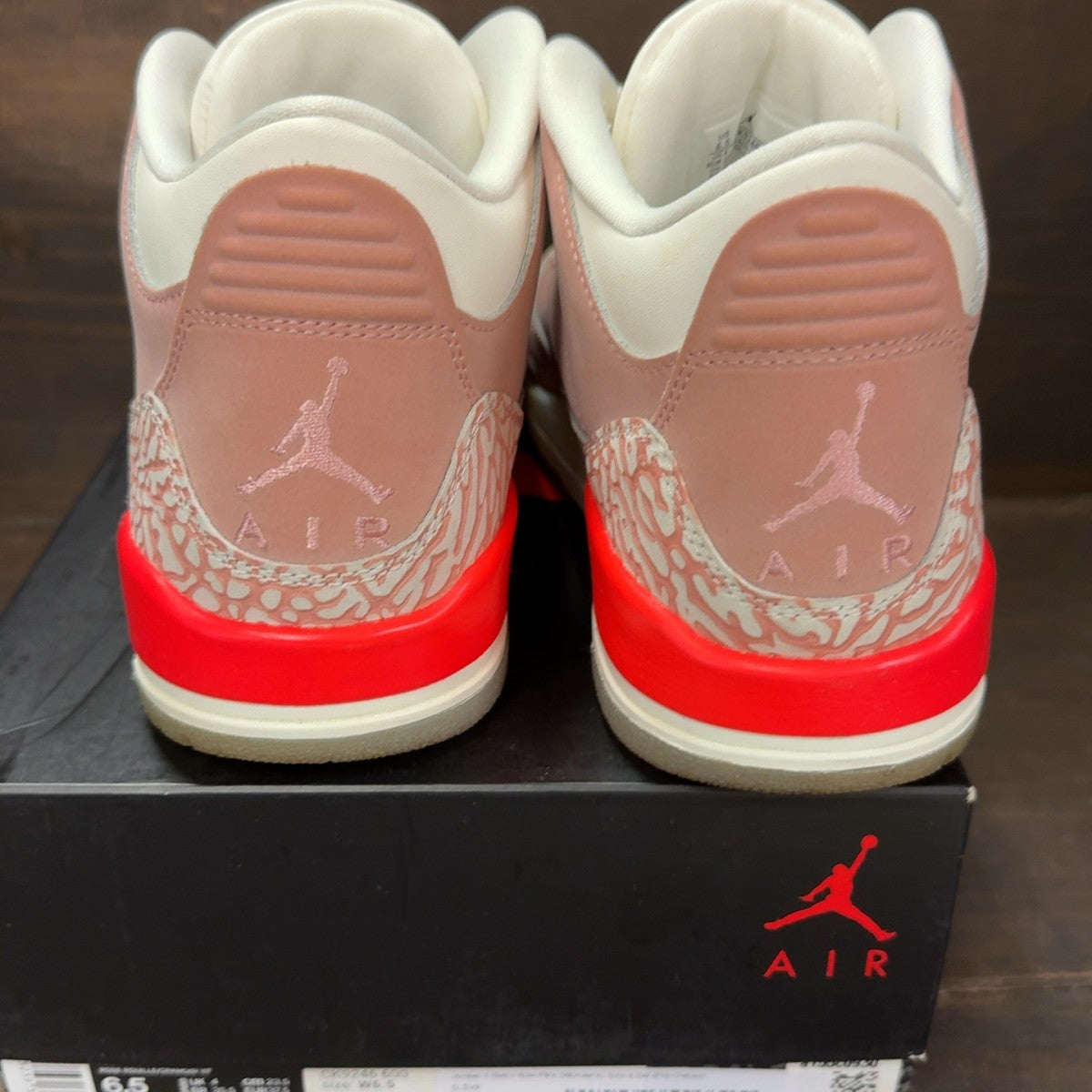 Jordan 3 Retro Rust Pink (Women's) - Image 5