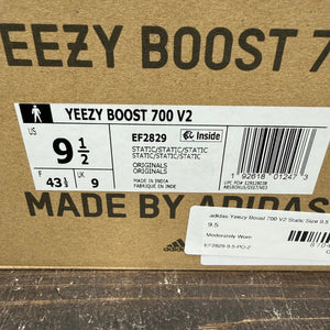 adidas Yeezy Boost 700 V2 Static Size 9.5 (Pre-Owned) - aux