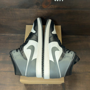 Jordan 1 Mid Black White Iron Grey Size 13 (Pre-Owned) - Image 6