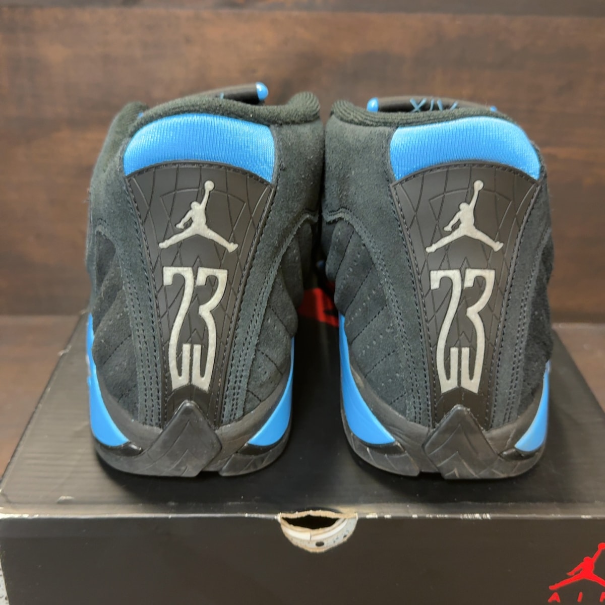 Jordan 14 Retro Black University Blue (2026) Size 11.5 (Pre-Owned) - Image 5