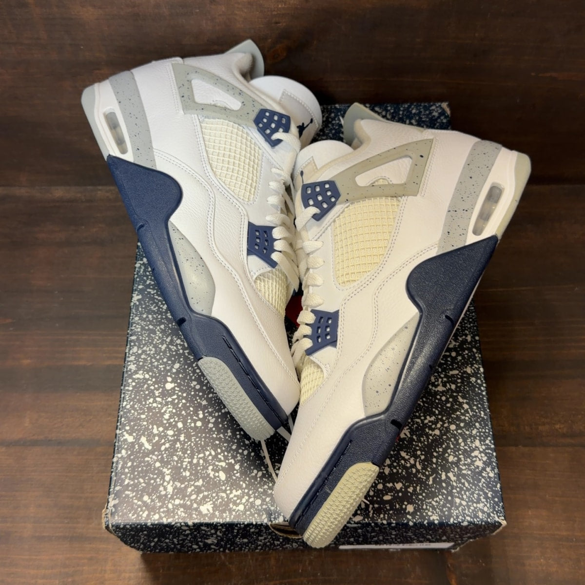 Jordan 4 Retro Midnight Navy - Image 2