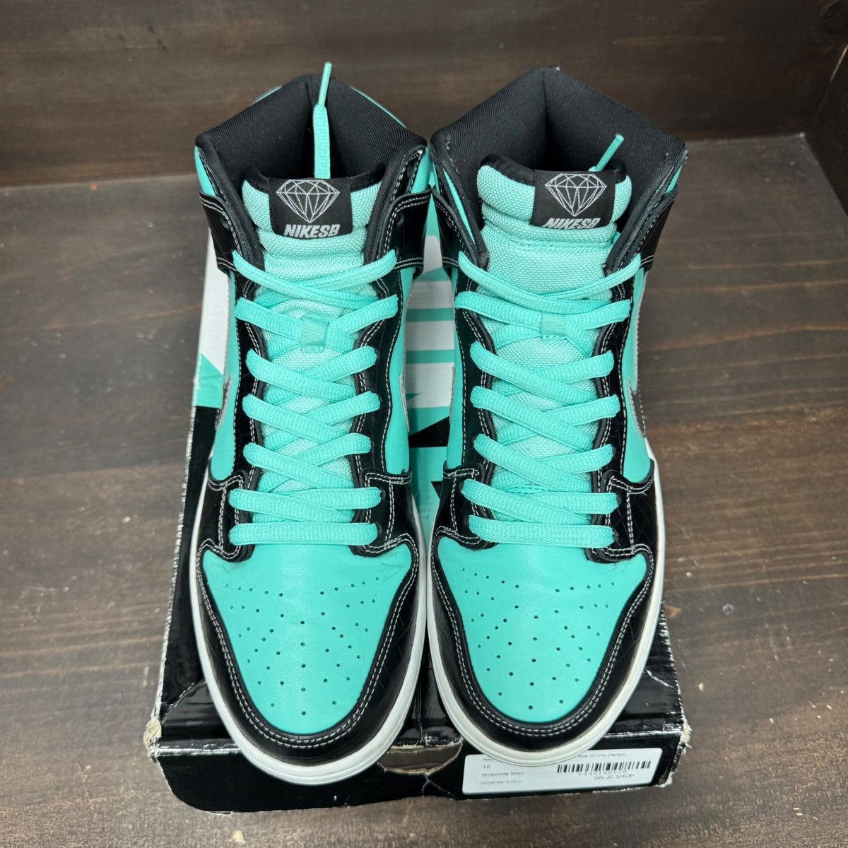 Nike SB Dunk High Diamond Supply Co. Size 12 (Pre-Owned) - side