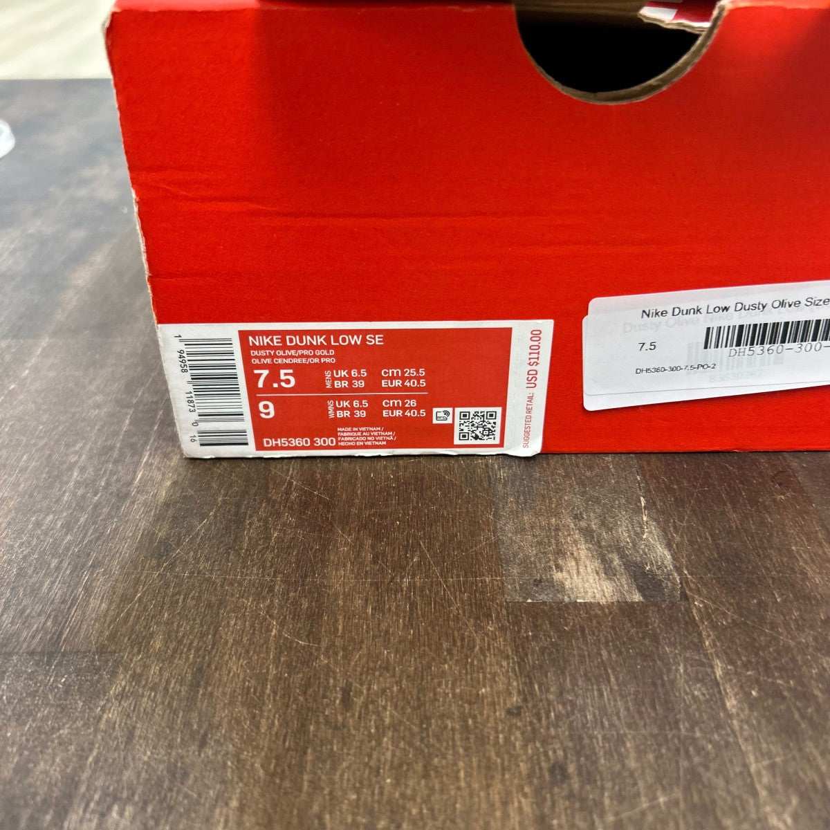 Nike Dunk Low Dusty Olive - Image 6