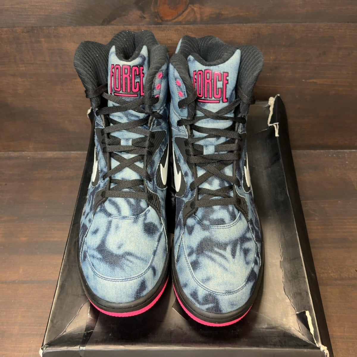 Nike Air Command Force Bleached Denim Size 14 (Pre-Owned) - Image 3