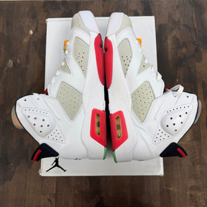 Jordan 6 Retro Hare Size 9 (Moderately Worn Pre-Owned)
