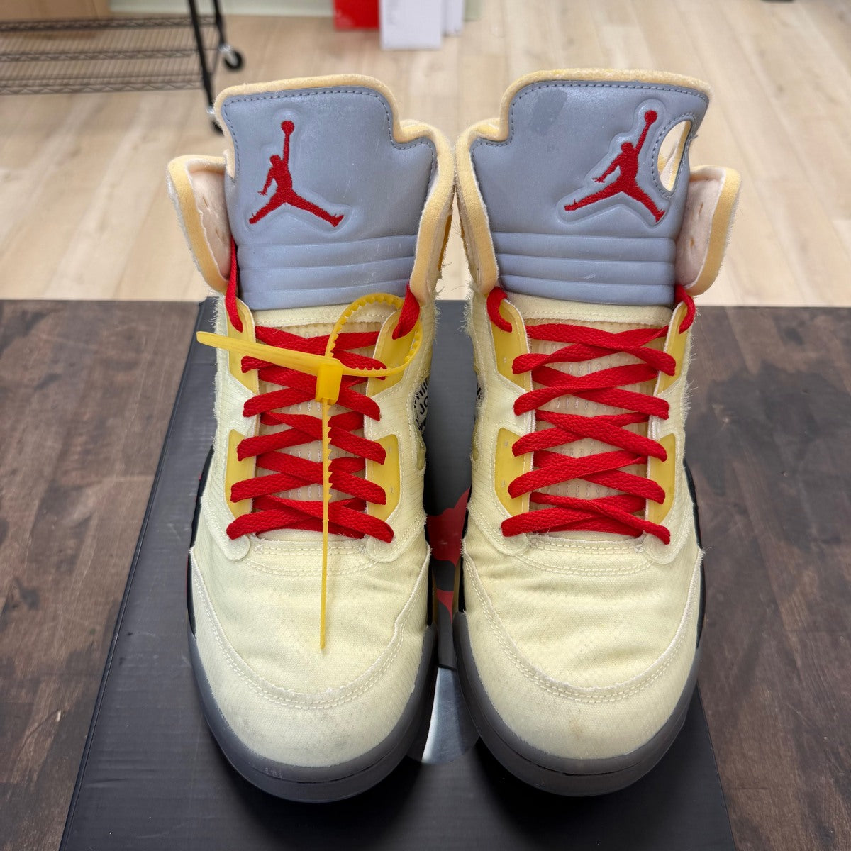 Jordan 5 Retro Off-White Sail - Image 2