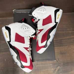 Jordan 6 Retro Carmine (2021) Size 9.5 (Pre-Owned)