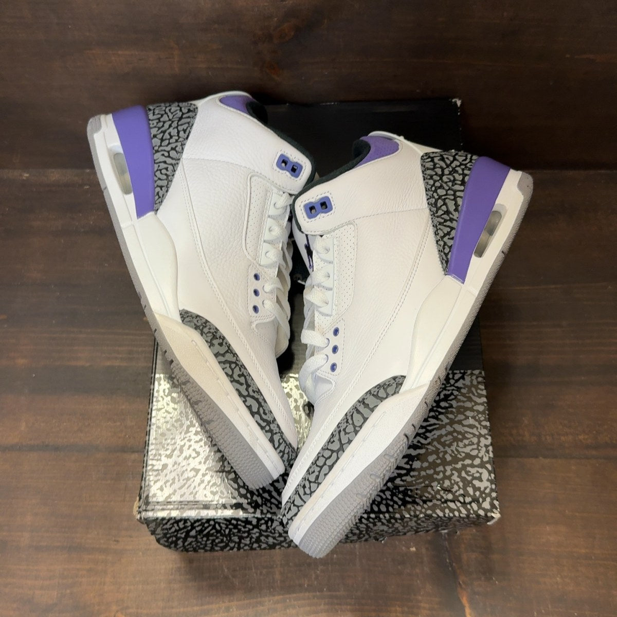 Jordan 3 Retro Dark Iris - Image 2