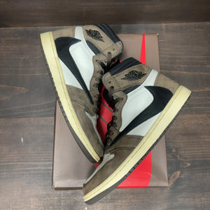 Jordan 1 Retro High OG SP Travis Scott Mocha Size 10 (Pre-Owned)