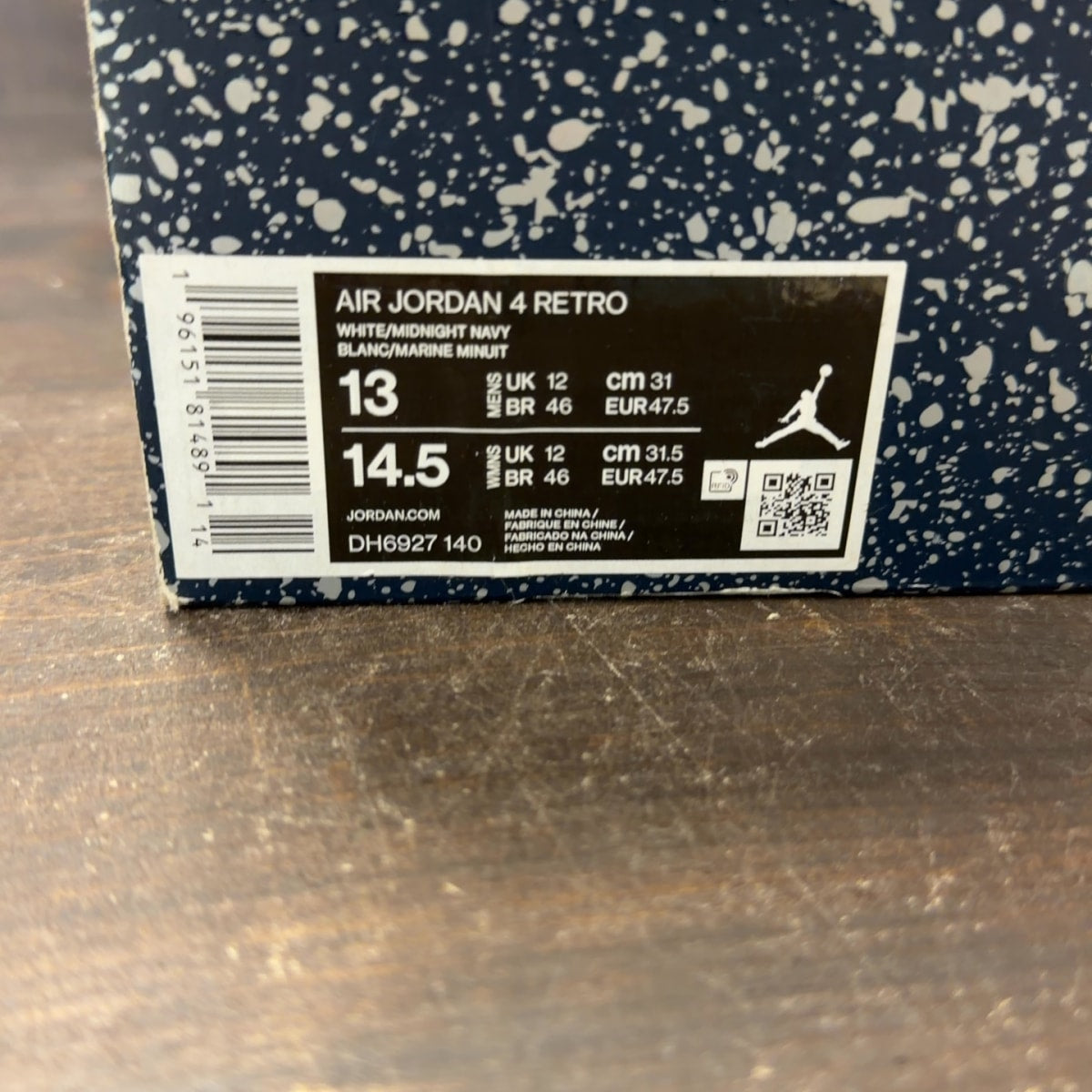 Jordan 4 Retro Midnight Navy - Image 7