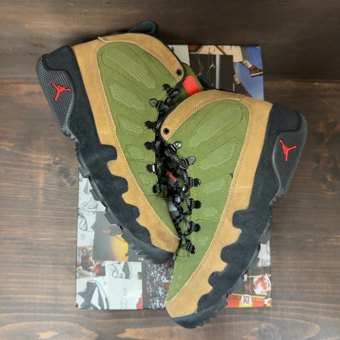 Jordan 9 Retro Boot NRG Military Brown - Image 2