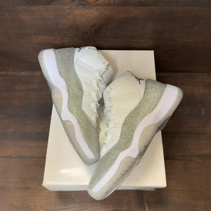Jordan 11 Retro White Metallic Silver (Women's) - Image 2